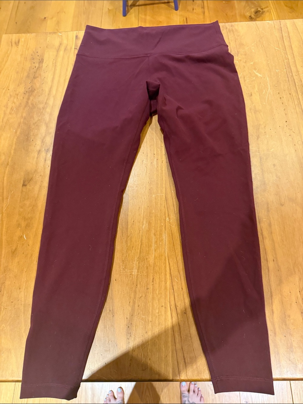 Women’s lulu lemon Maroon High-Waist Leggings